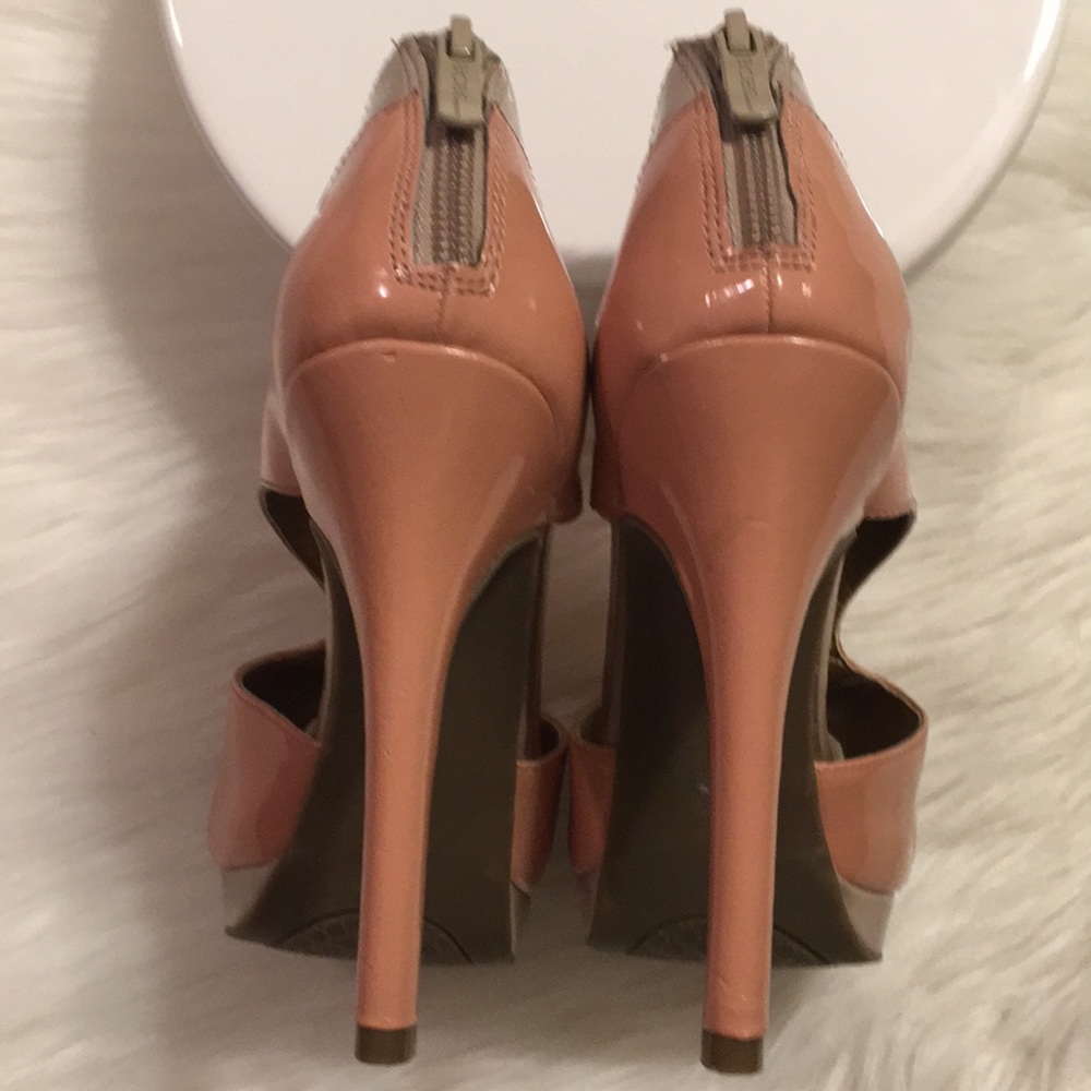 ✨NWOT✨BCBG GENERATION✨NUDE PLATFORM SHOES - Picture 5 of 8